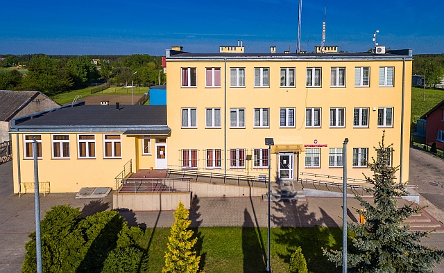 Budynek Urzędu Gminy w Rogowie koło Rypina